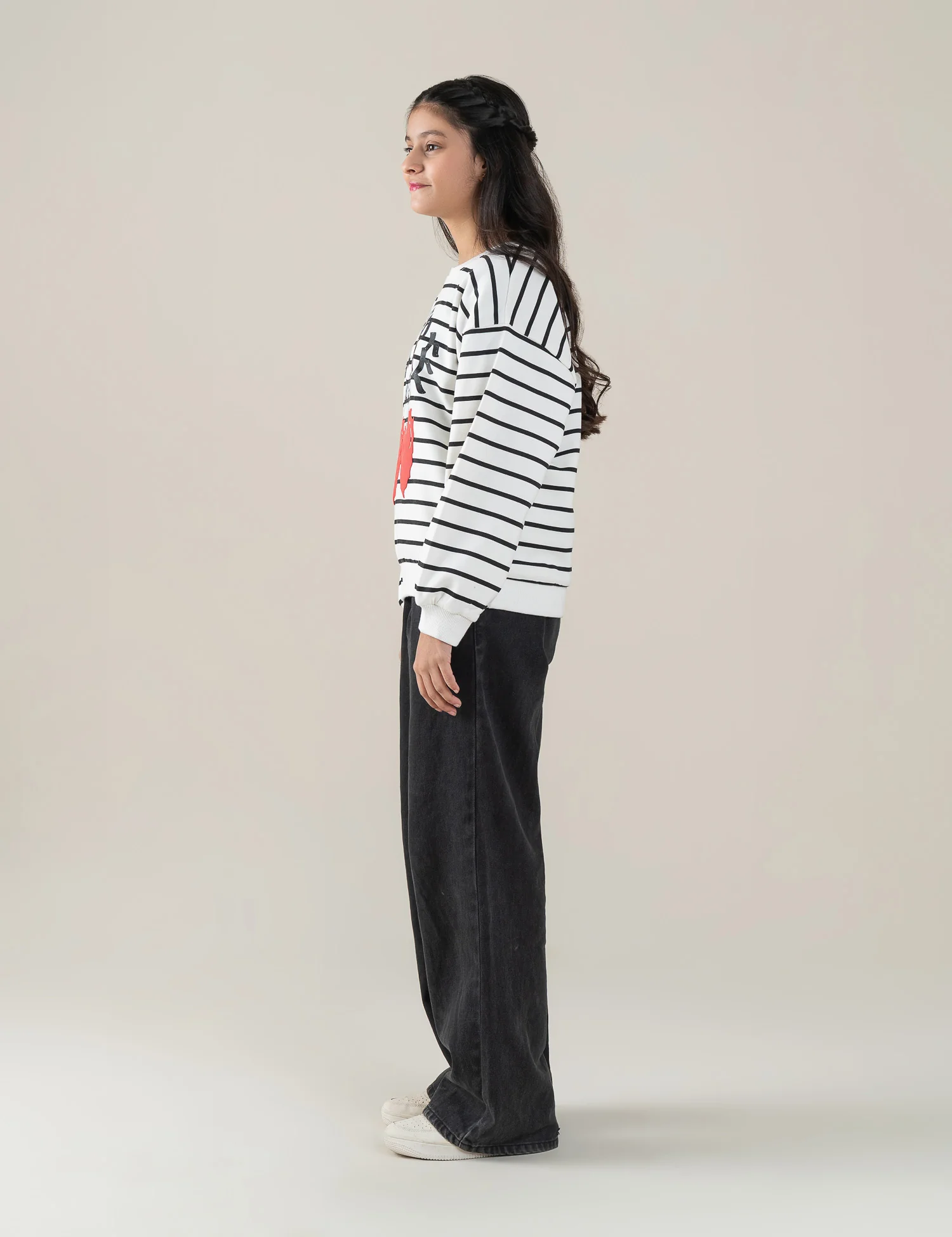 FUTURE GOALS STRIPED SWEATSHIRT - Image 3