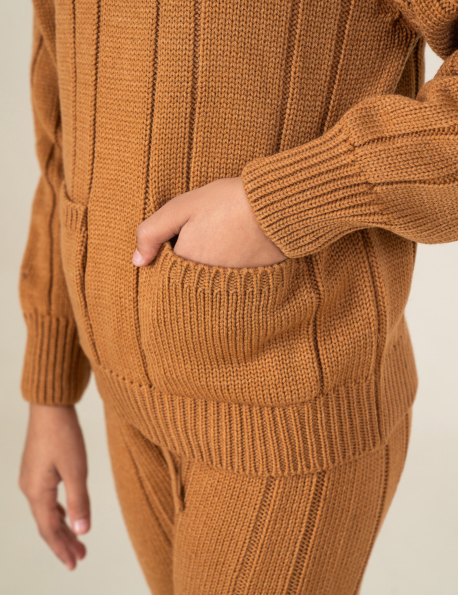CABLE KNIT SWEATER - Image 3