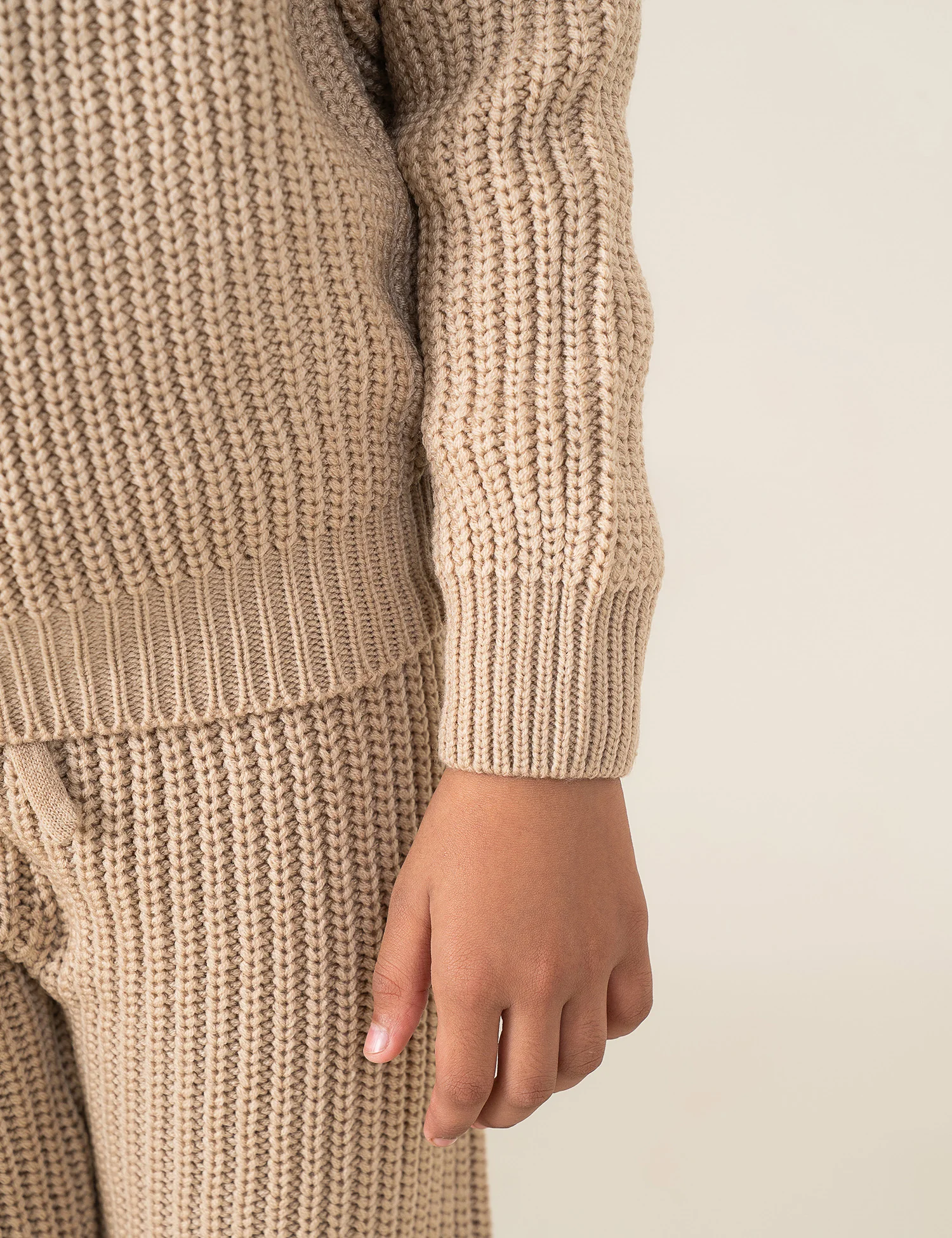 CABLE KNIT SWEATER - Image 3
