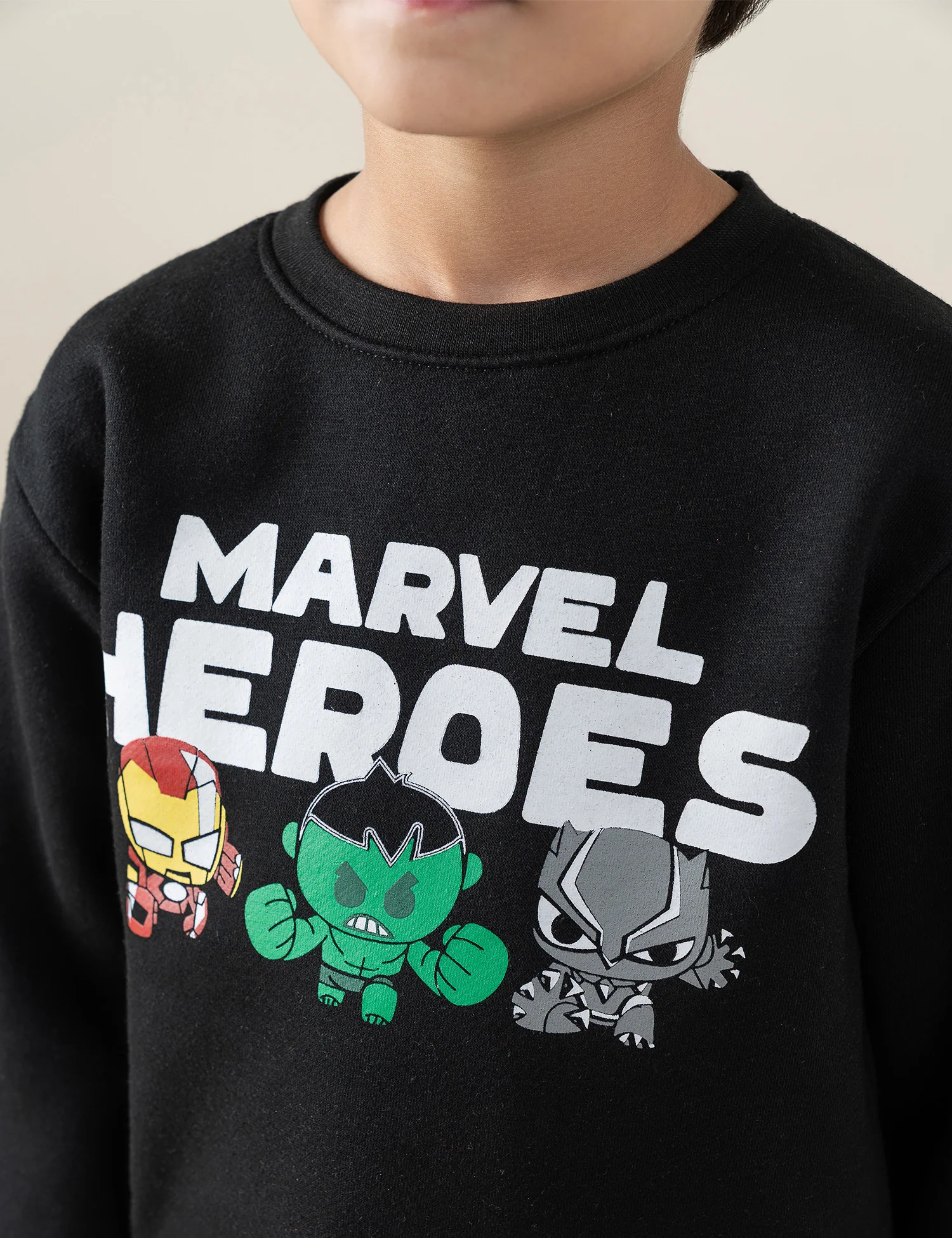 MARVEL HEROES GRAPHIC SWEATSHIRT - Image 2