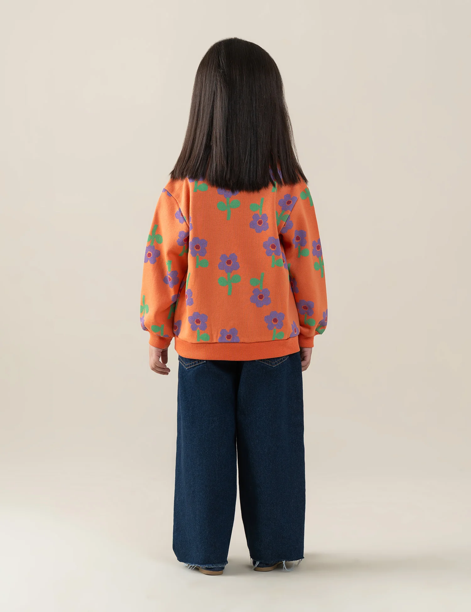 FLORAL PRINTED SWEATSHIRT - Image 4