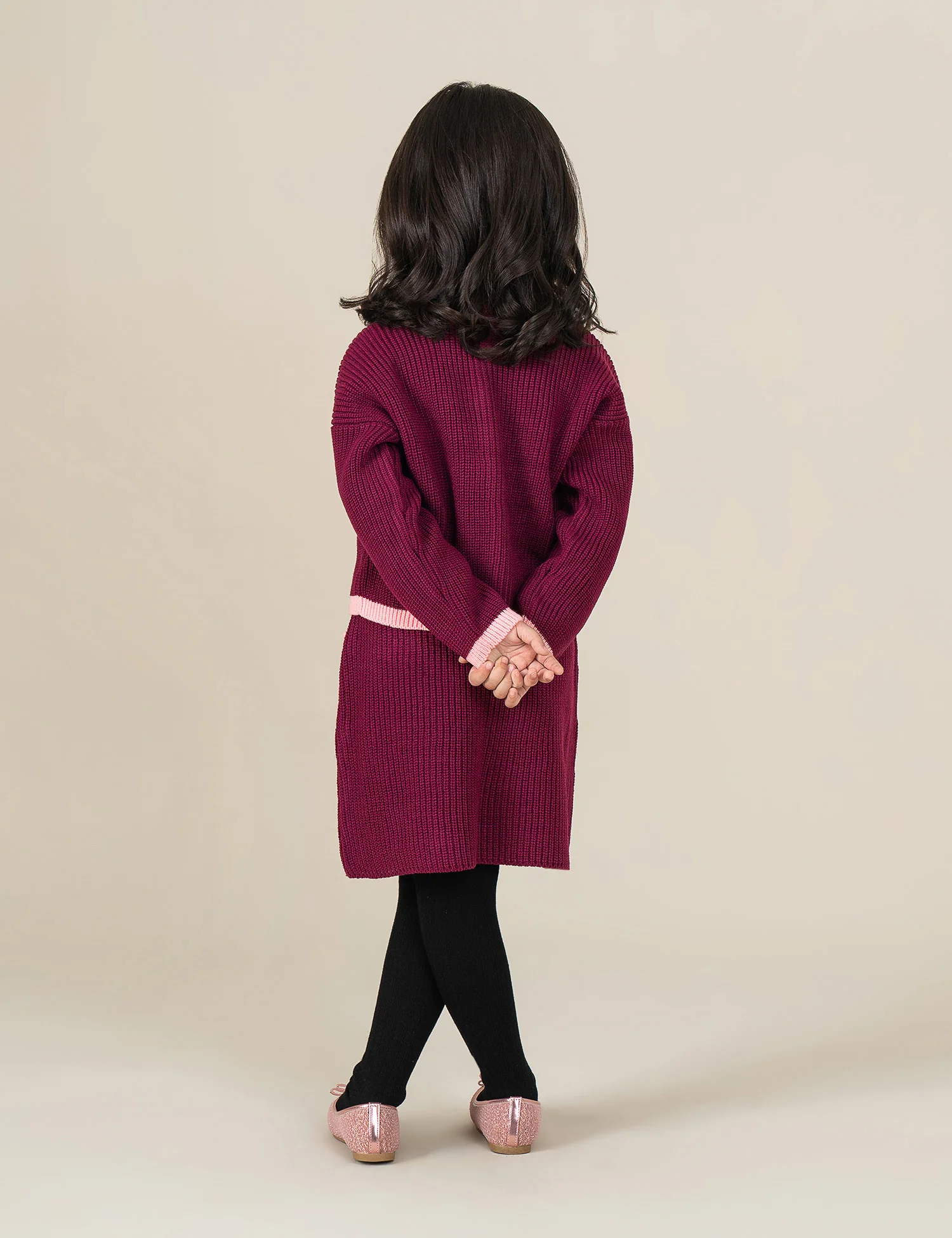 BOW ACCENT KNITTED CARDIGAN - Image 5