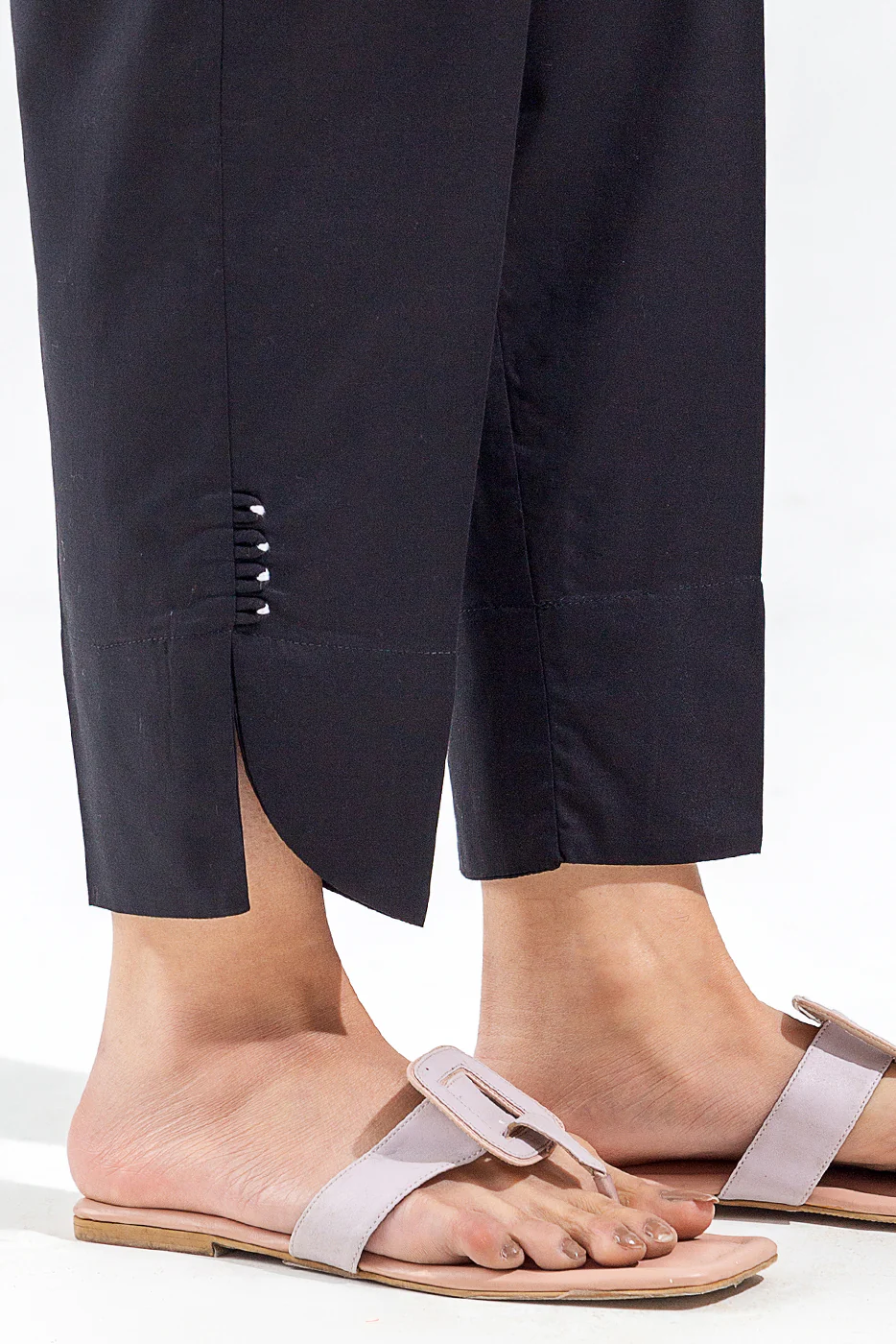 BASIC STRAIGHT PANTS - Image 2