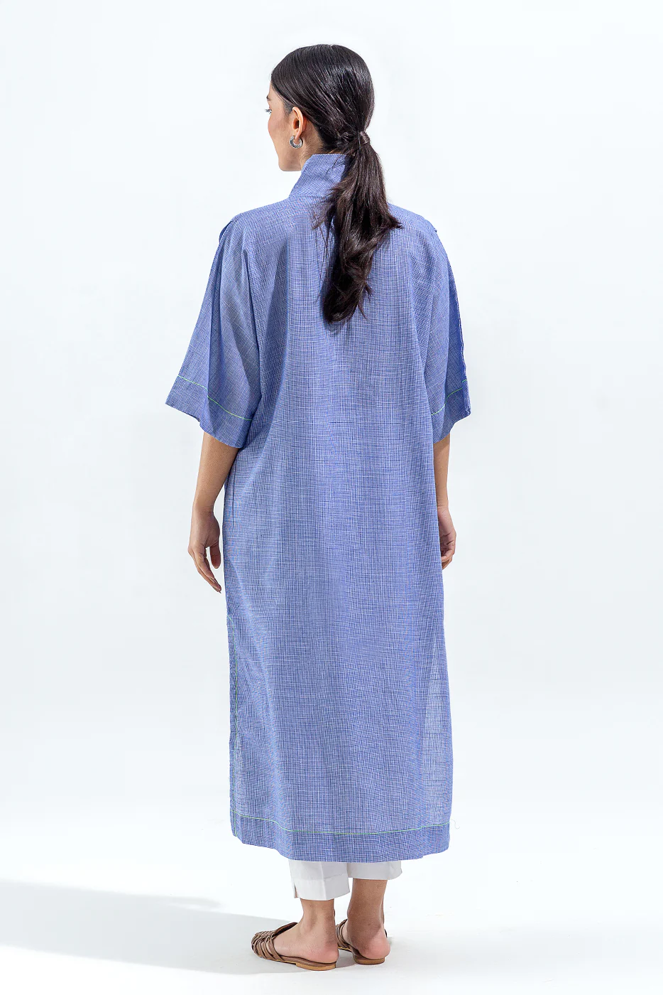 BASIC YARN DYED TUNIC (PRET) - Image 3