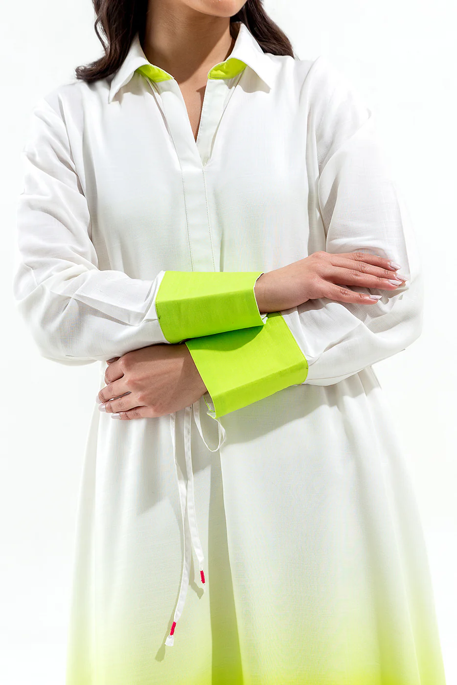 BASIC VISCOSE DRESS (PRET) - Image 3