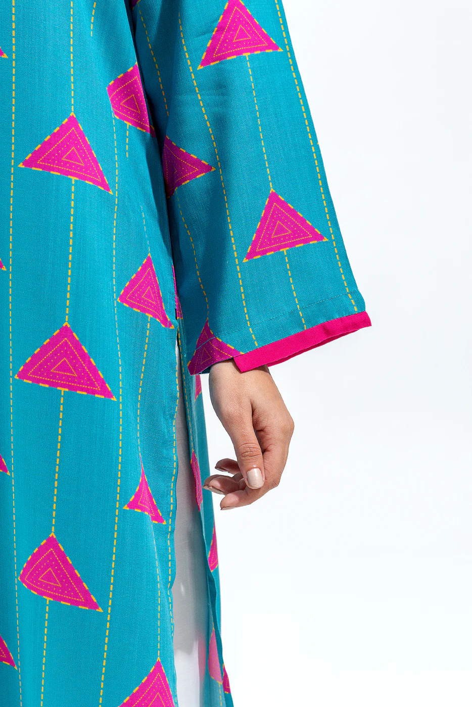 PRINTED VISCOSE SHIRT (PRET) - Image 3