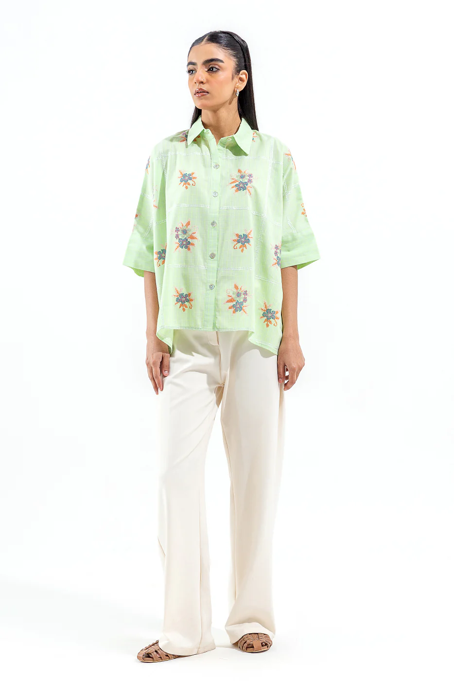 EMBROIDERED FUSION TOP (PRET) - Image 2