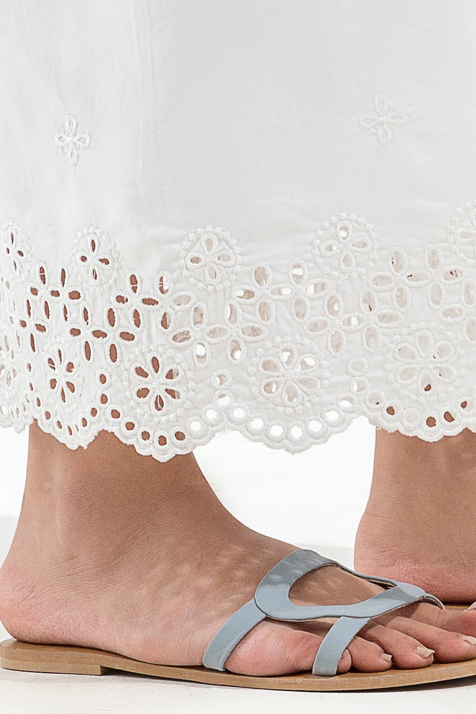 EMBROIDERED SLACK PANTS - Image 2
