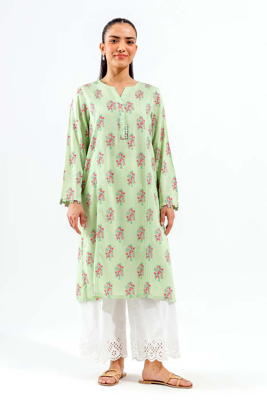 PRINTED VISCOSE SHIRT (PRET) - Image 2