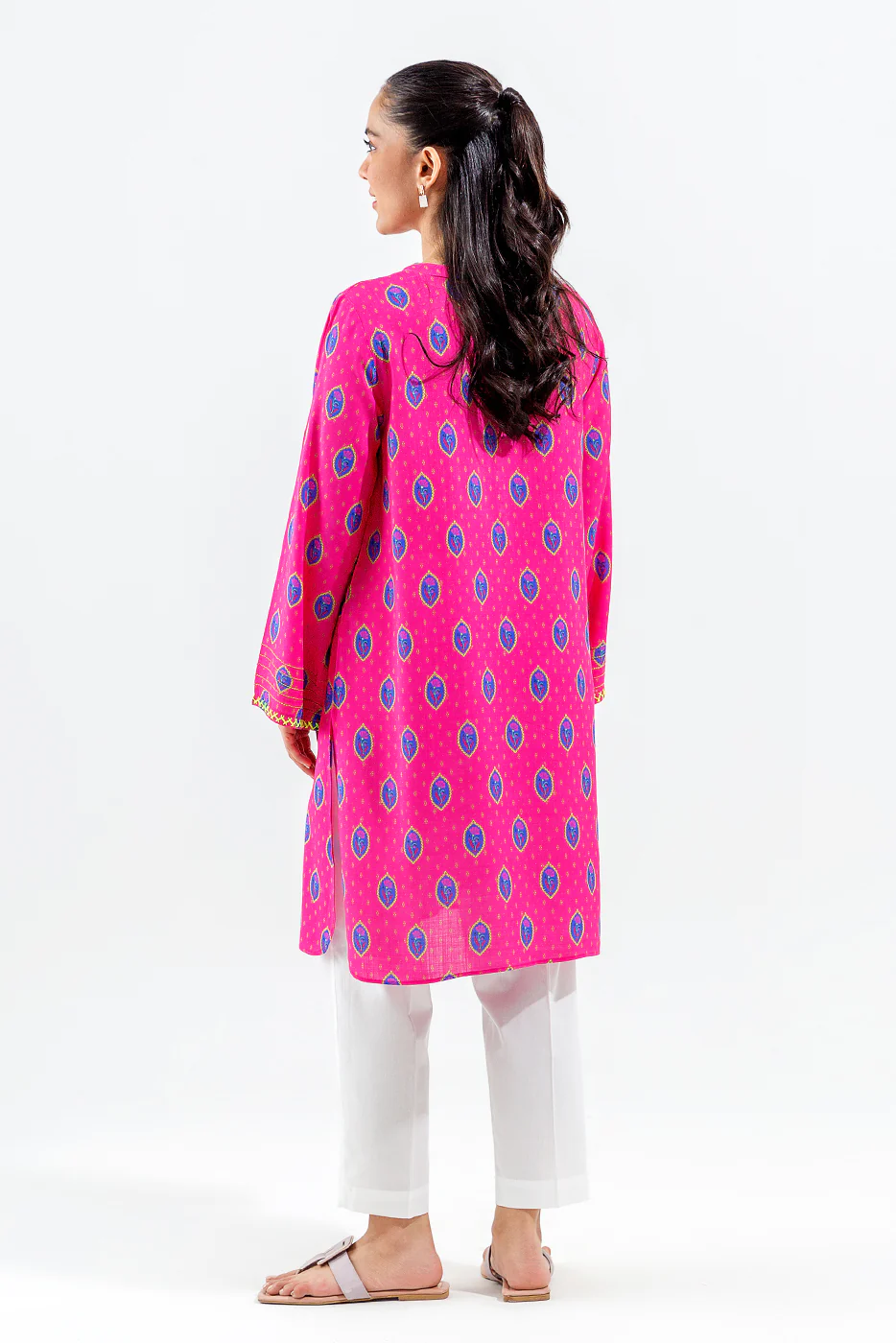 PRINTED VISCOSE SHIRT (PRET) - Image 2