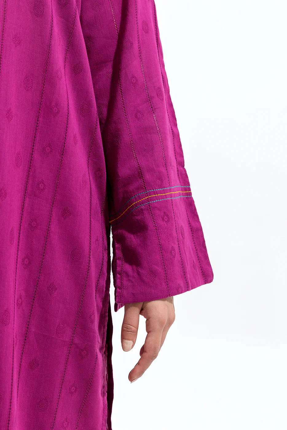 2 PIECE BASIC JACQUARD SUIT (PRET) - Image 3