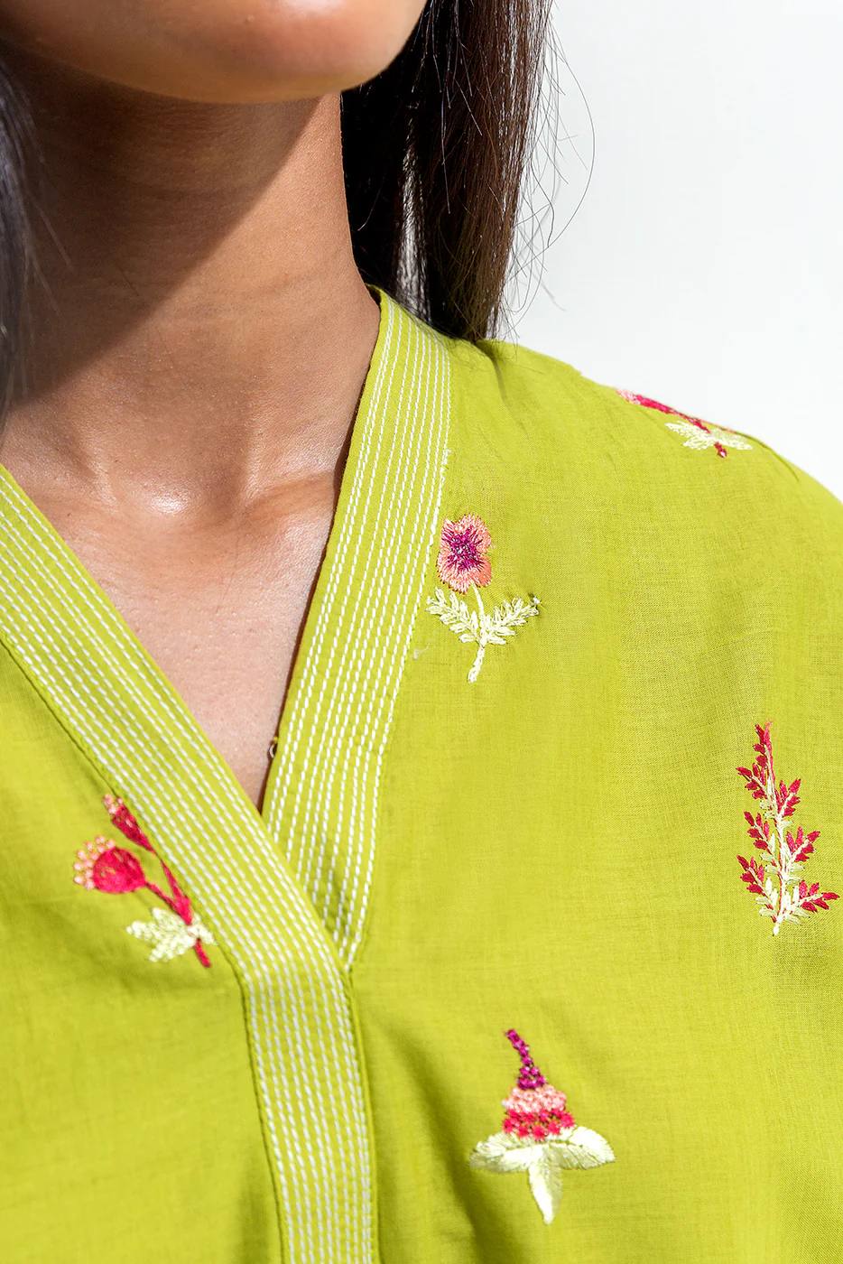EMBROIDERED FUSION TOP (PRET) - Image 5