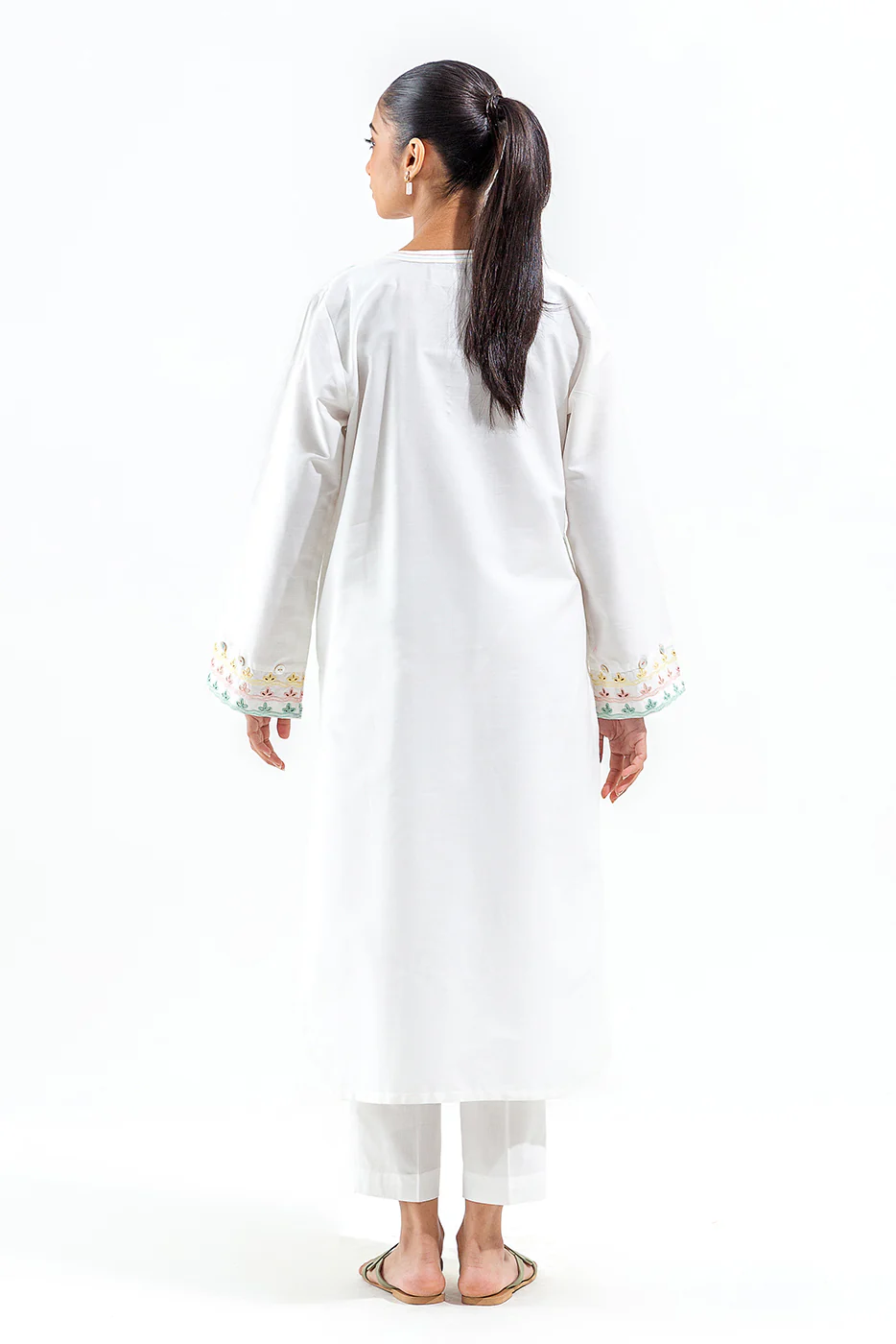 EMBROIDERED LAWN SHIRT (PRET) - Image 4