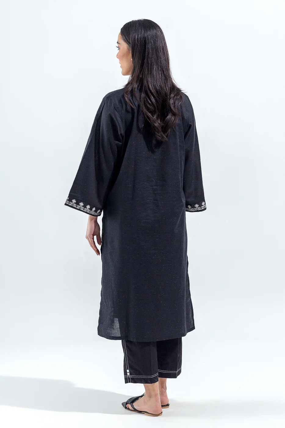 EMBROIDERED MULTI NEPS SHIRT (PRET) - Image 4