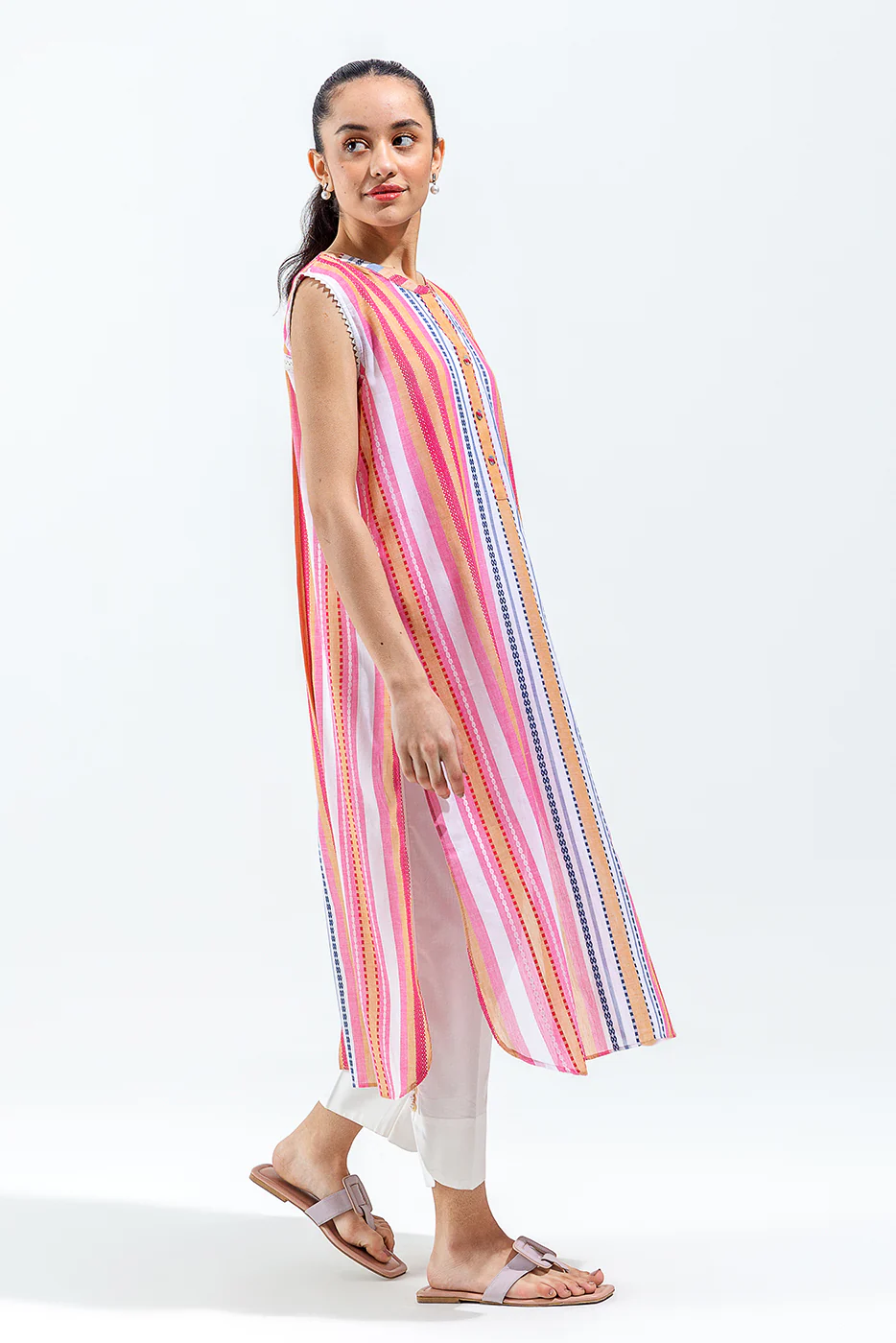 BASIC YARN DYED SHIRT (PRET) - Image 2