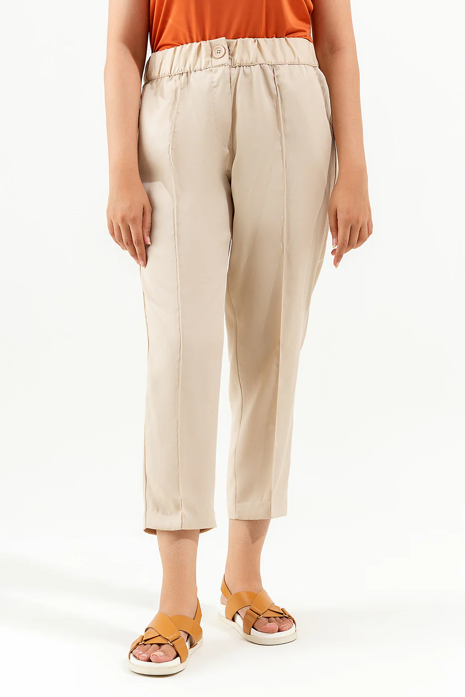 BASIC TAPERED PANTS - Image 4