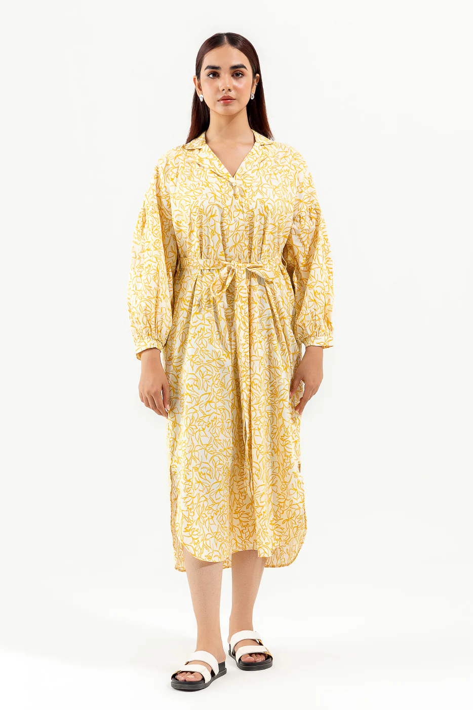 FLORAL PRINTED DRESS - Image 2