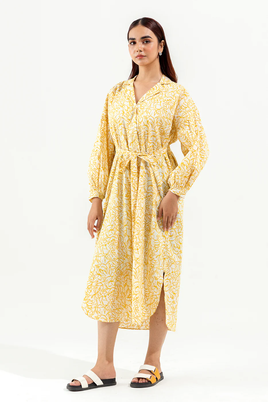 FLORAL PRINTED DRESS - Image 3