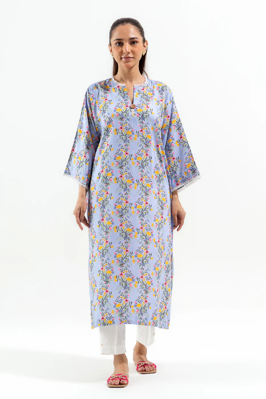 PRINTED VISCOSE SHIRT (PRET) - Image 2