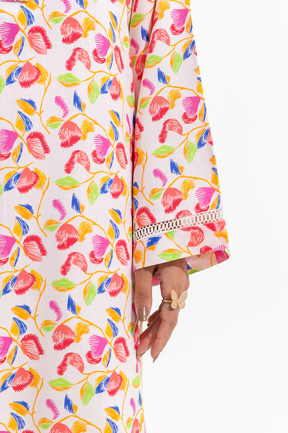 PRINTED VISCOSE SHIRT (PRET) - Image 4