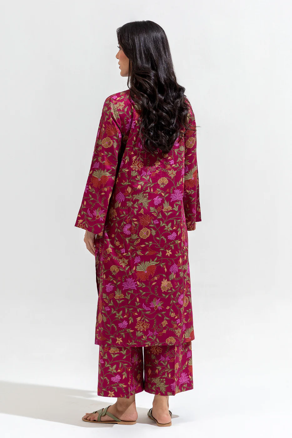 2 PIECE PRINTED PREMIUM LAWN SUIT (PRET) - Image 3