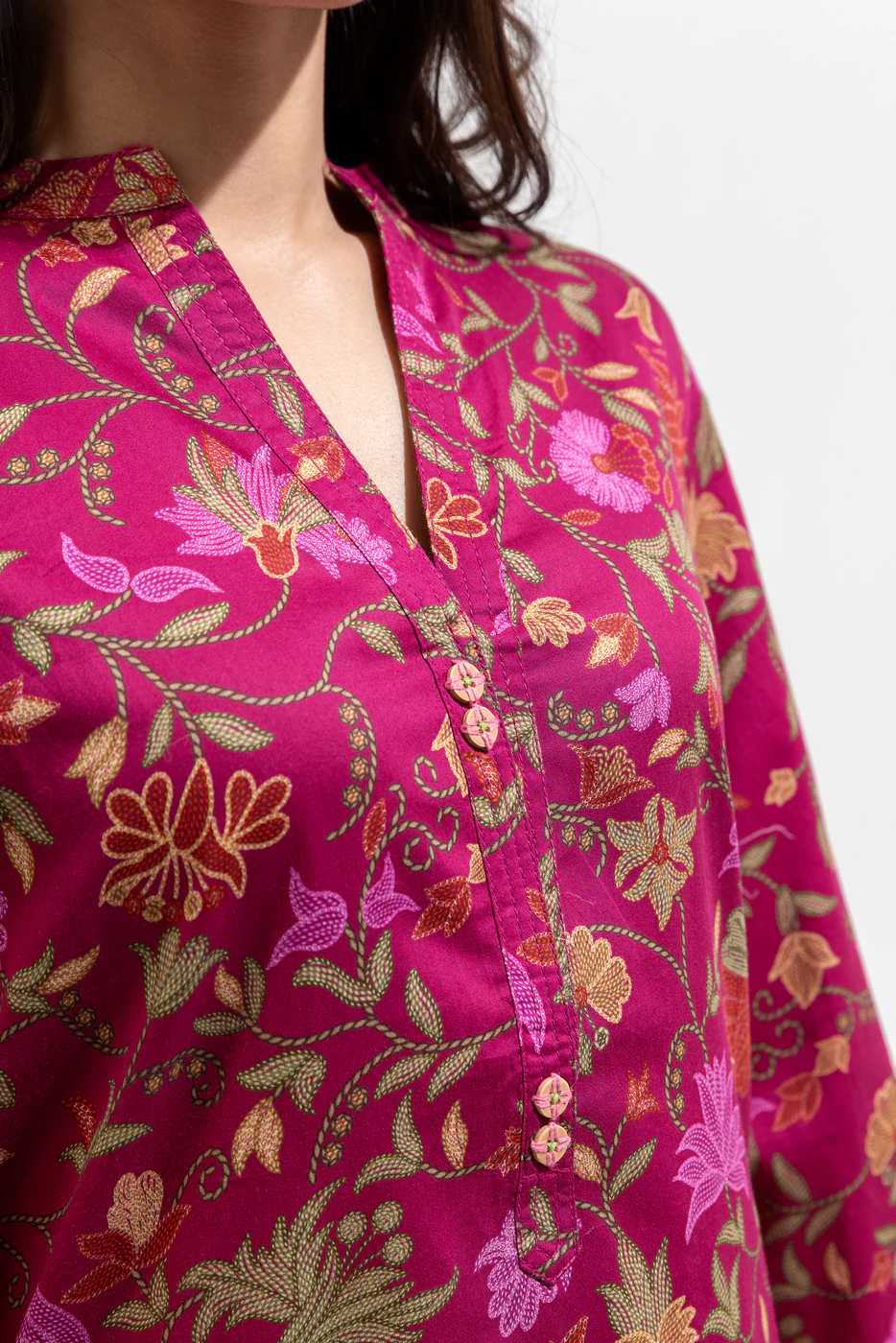 2 PIECE PRINTED PREMIUM LAWN SUIT (PRET) - Image 4