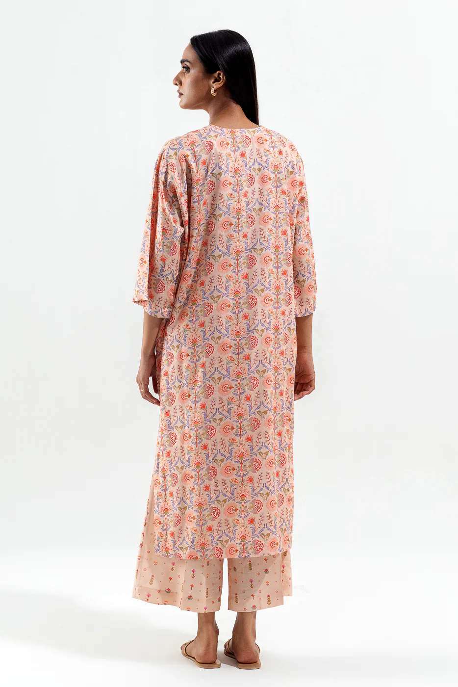 2 PIECE PRINTED VISCOSE SUIT (PRET) - Image 4