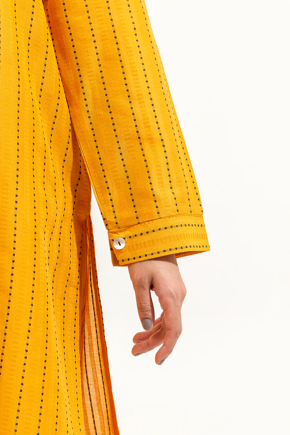 2 PIECE EMBROIDERED JACQUARD SUIT (PRET) - Image 5