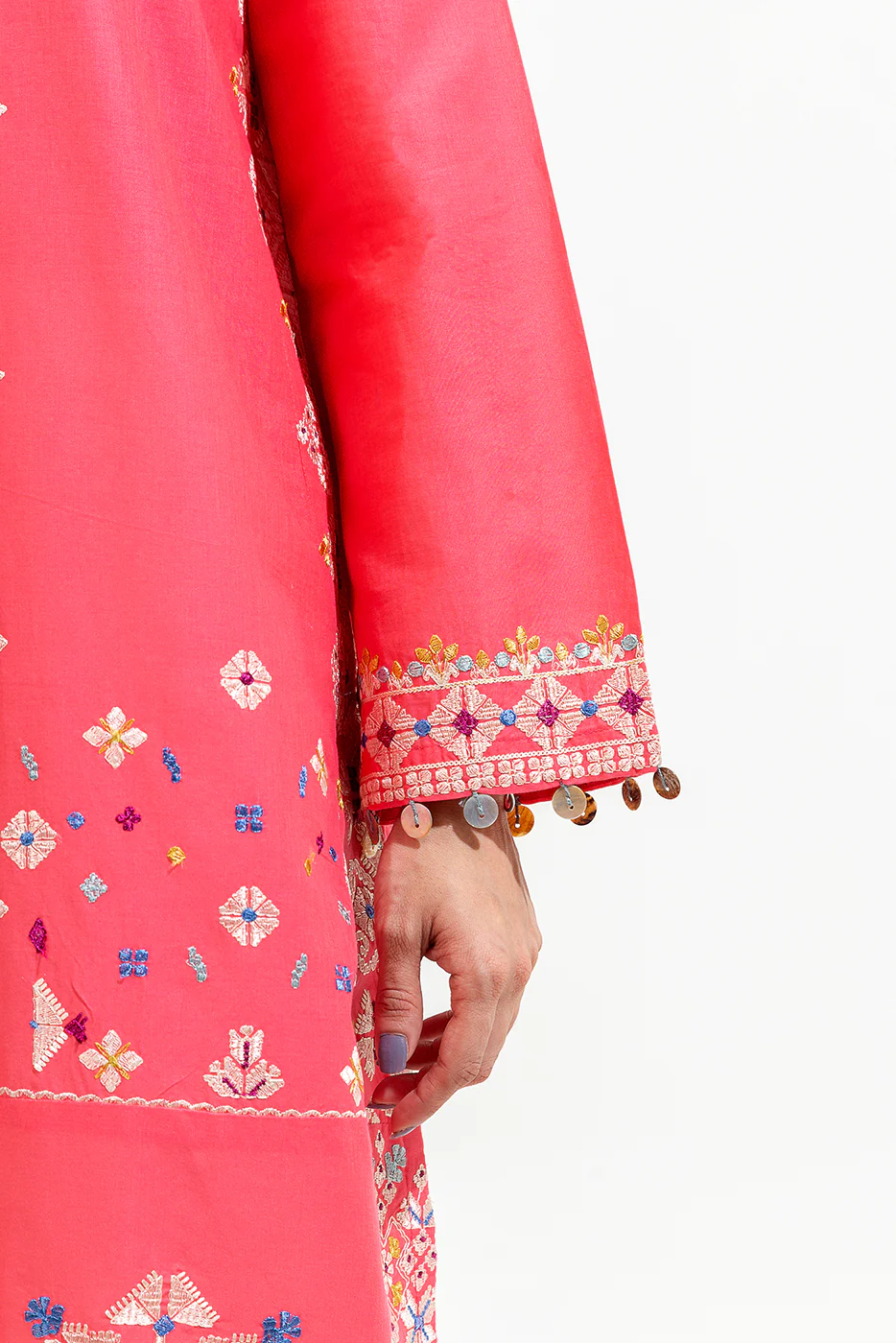 EMBROIDERED LAWN SHIRT (PRET) - Image 3
