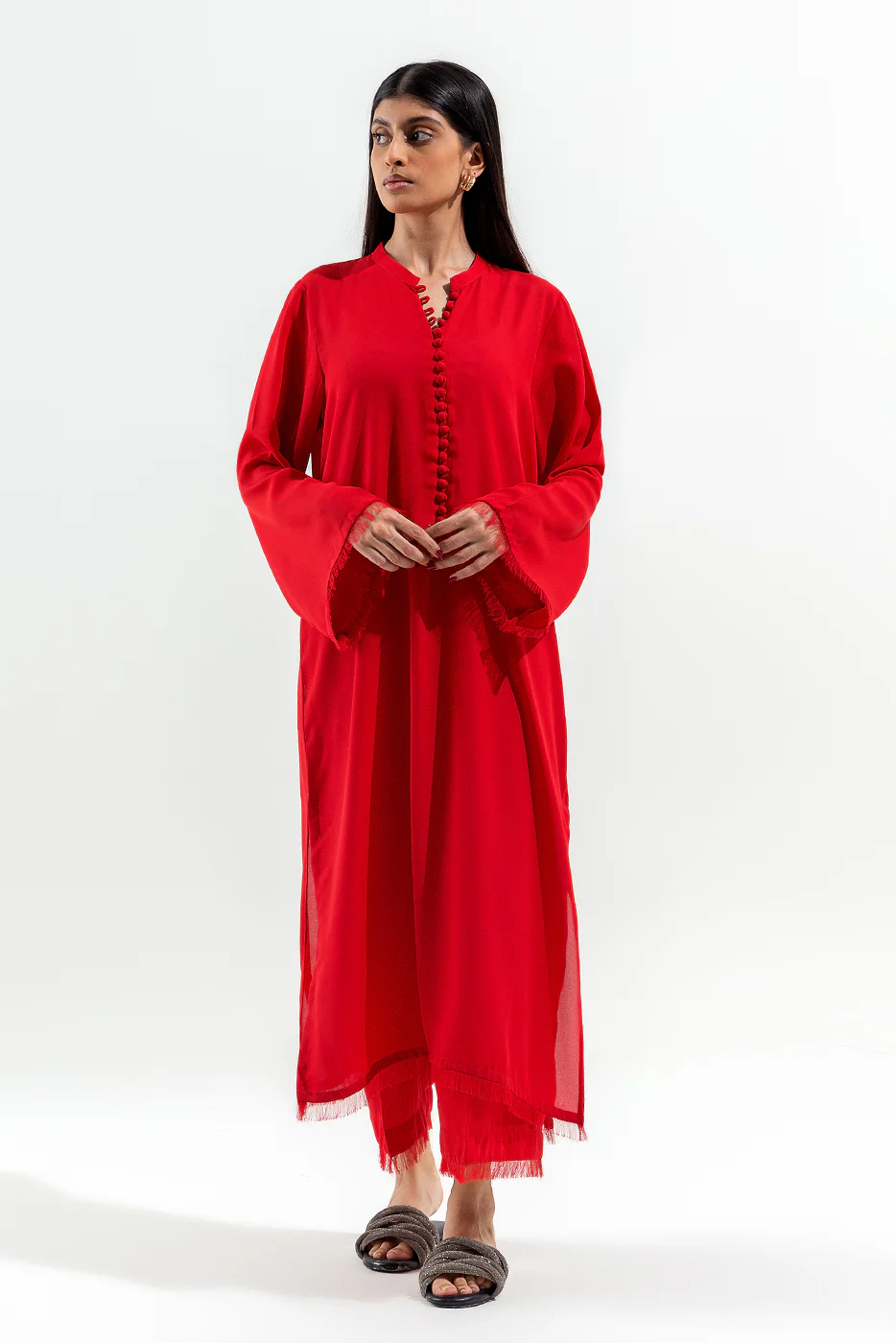 2 PIECE LUXURY SILK SUIT (LUXURY-PRET) - Image 2