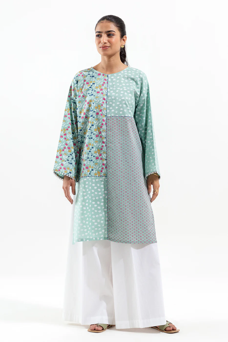 PRINTED LAWN SHIRT (PRET) - Image 2