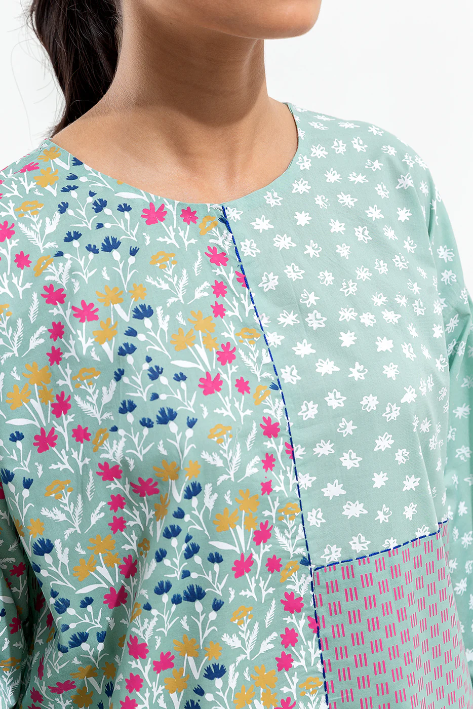 PRINTED LAWN SHIRT (PRET) - Image 4