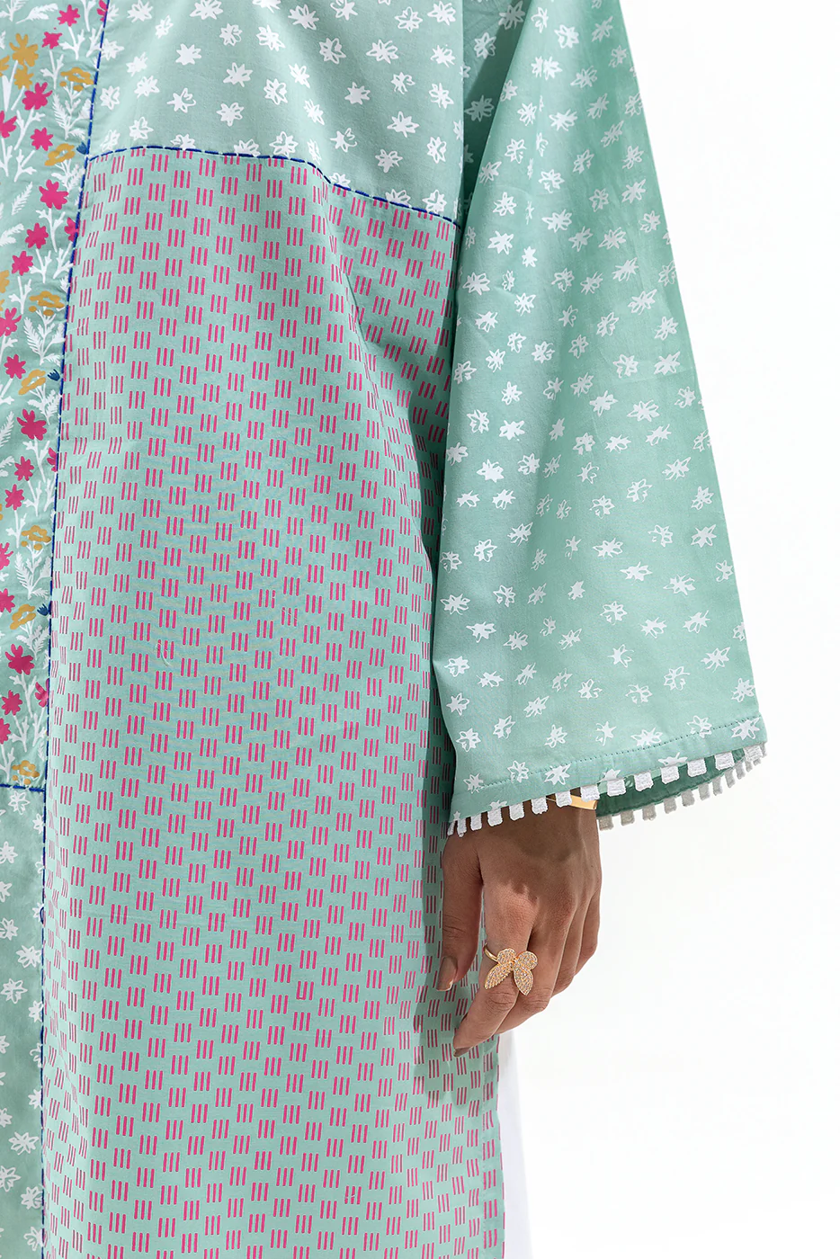 PRINTED LAWN SHIRT (PRET) - Image 5