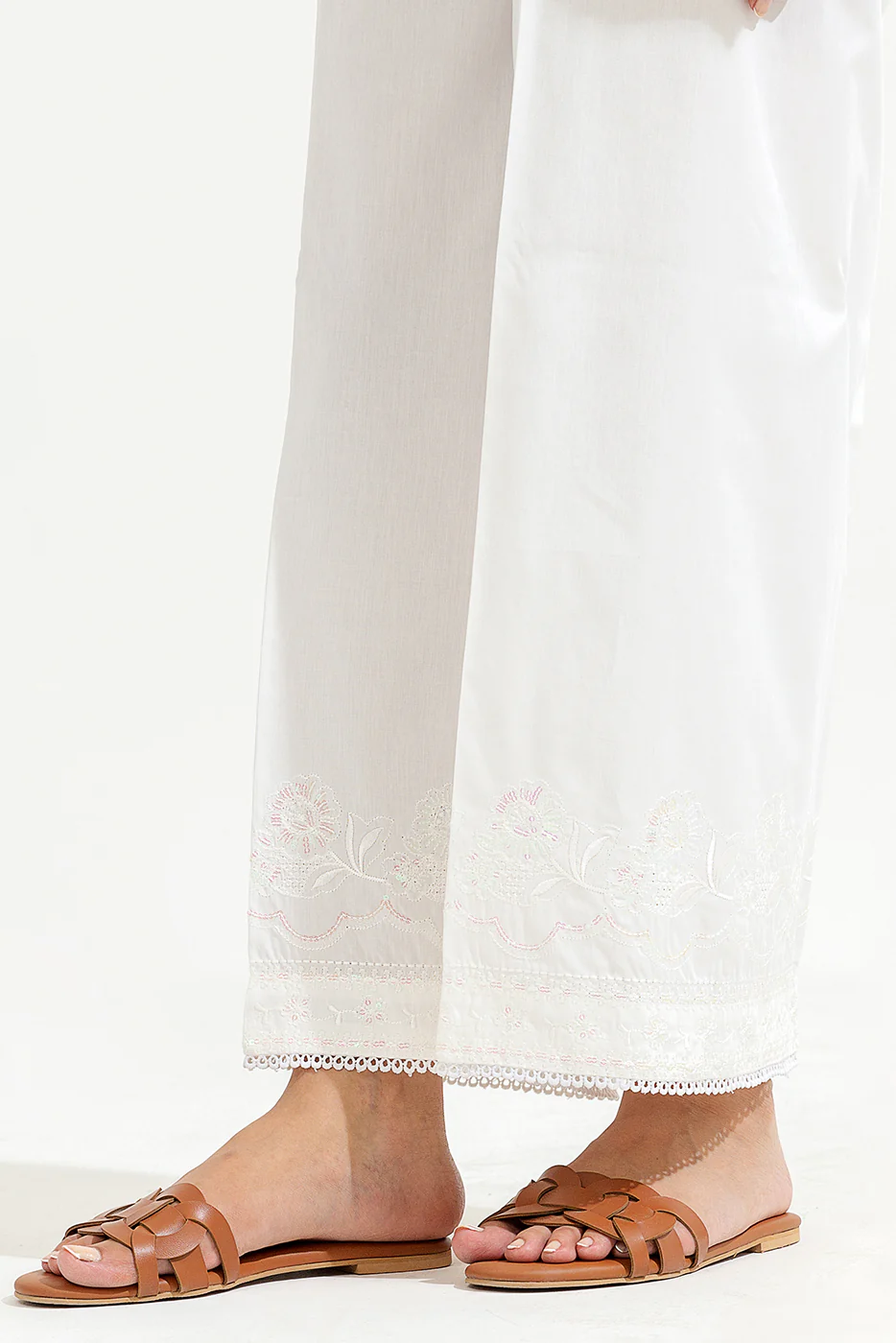 EMBROIDERED CULOTTE PANTS - Image 2
