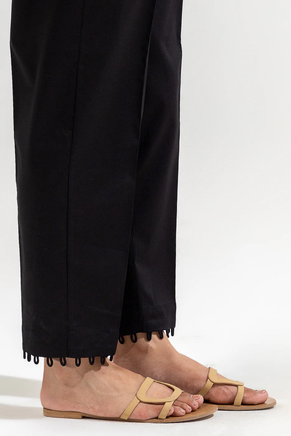 BASIC STRAIGHT PANTS - Image 2