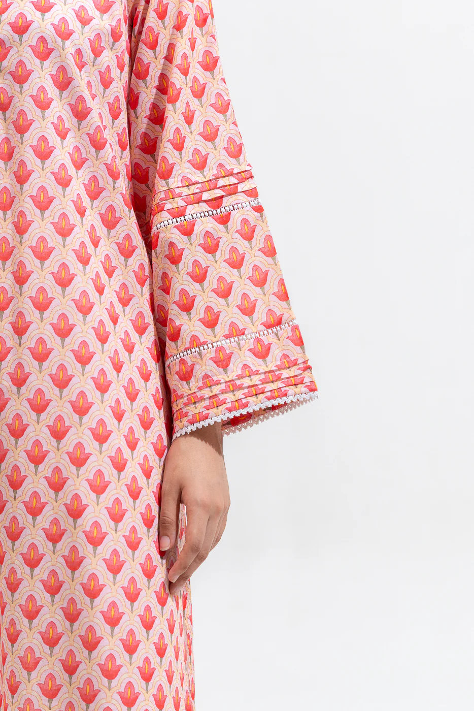 PRINTED LAWN SHIRT (PRET) - Image 5