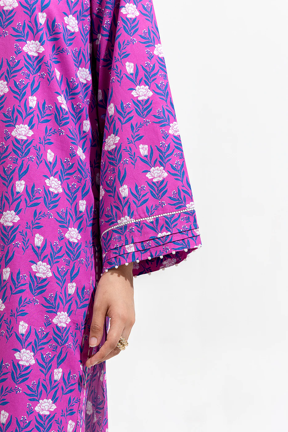 2 PIECE PRINTED PREMIUM LAWN SUIT (PRET) - Image 4