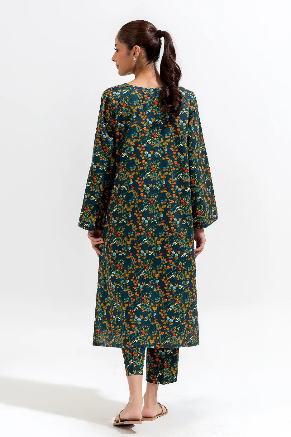2 PIECE PRINTED PREMIUM LAWN SUIT (PRET) - Image 3
