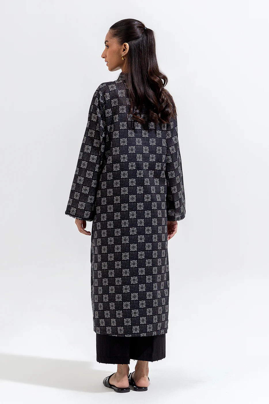 PRINTED LAWN SHIRT (PRET) - Image 3