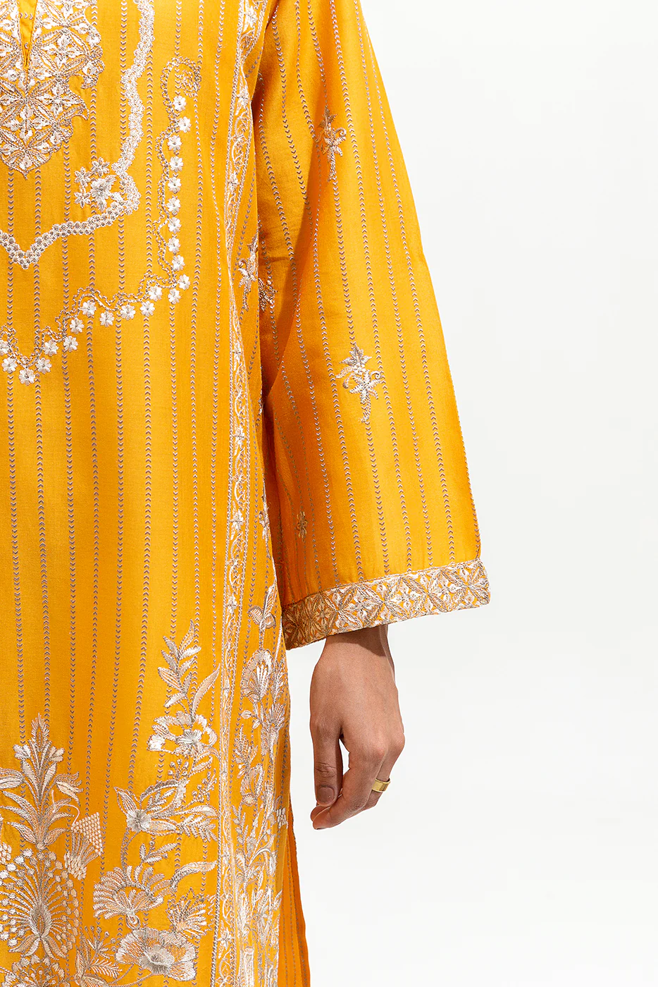 EMBROIDERED JACQUARD SHIRT (LUXURY-PRET) - Image 5