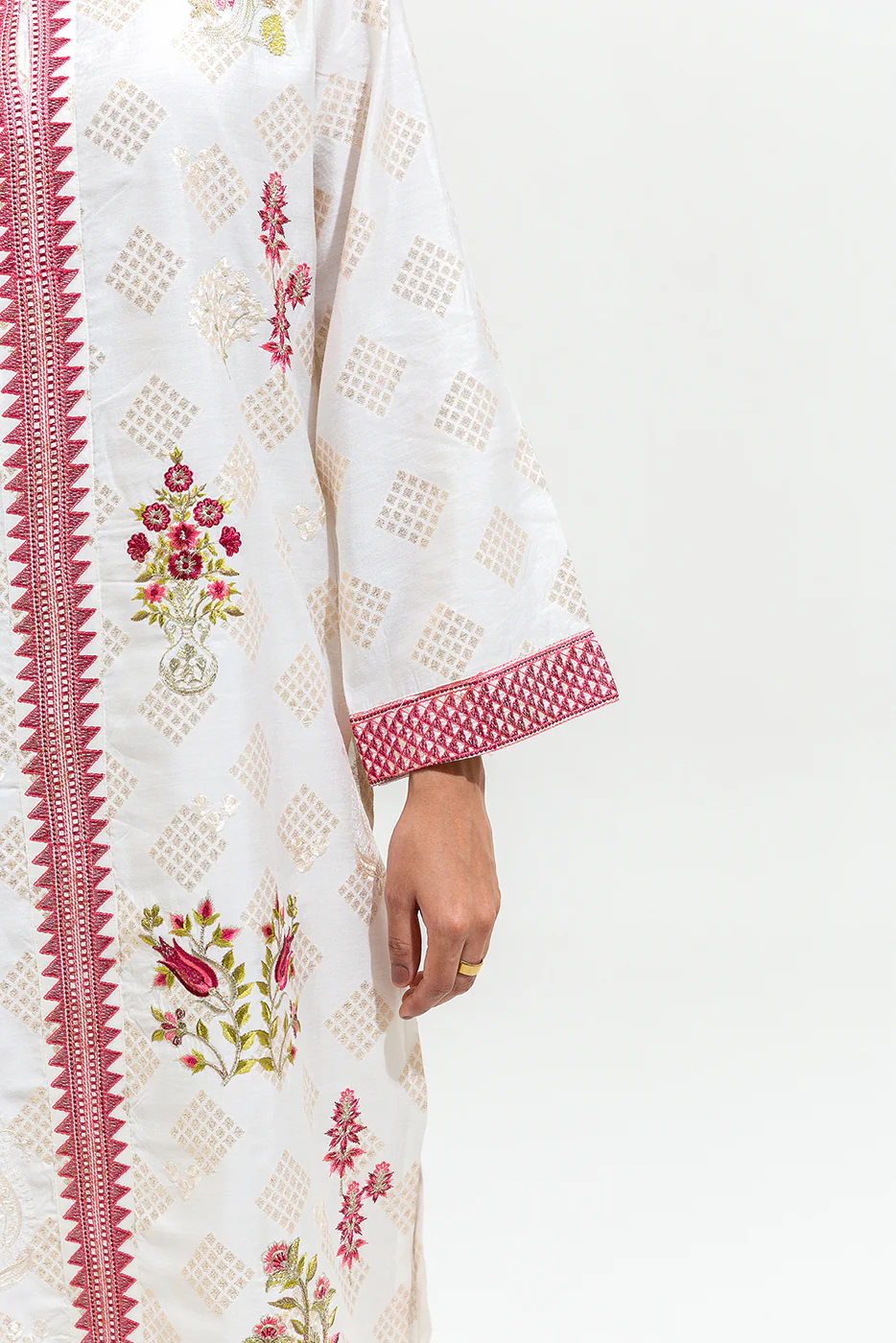 EMBROIDERED JACQUARD SHIRT (LUXURY-PRET) - Image 5