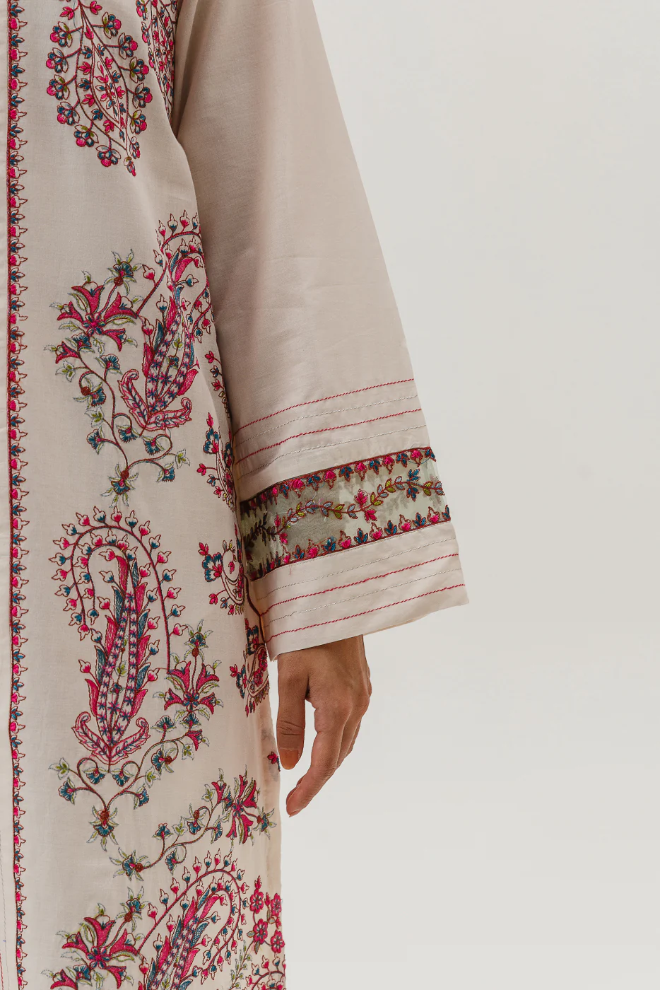 EMBROIDERED LAWN SHIRT (PRET) - Image 5