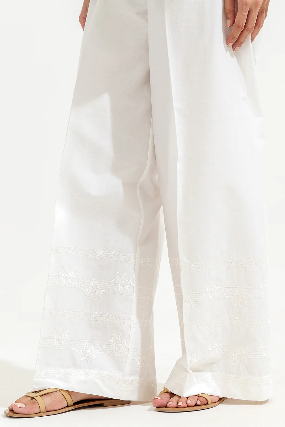EMBROIDERED SLACK PANTS - Image 2