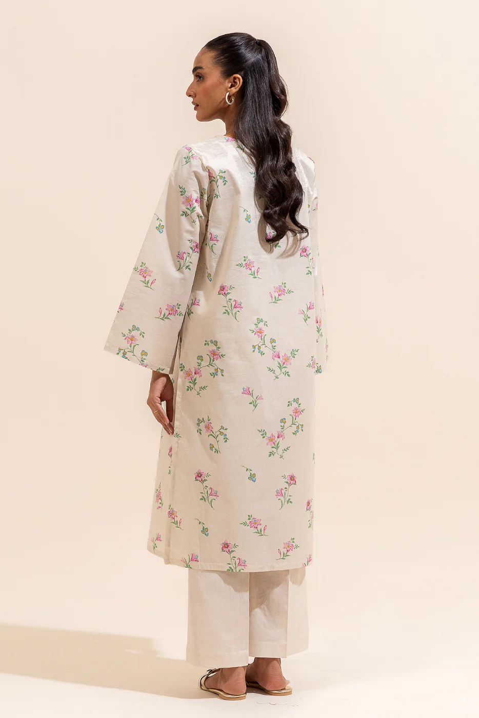 1 PIECE PRINTED LAWN SHIRT-HEAVENLY BLUSH (UNSTITCHED) - Image 2