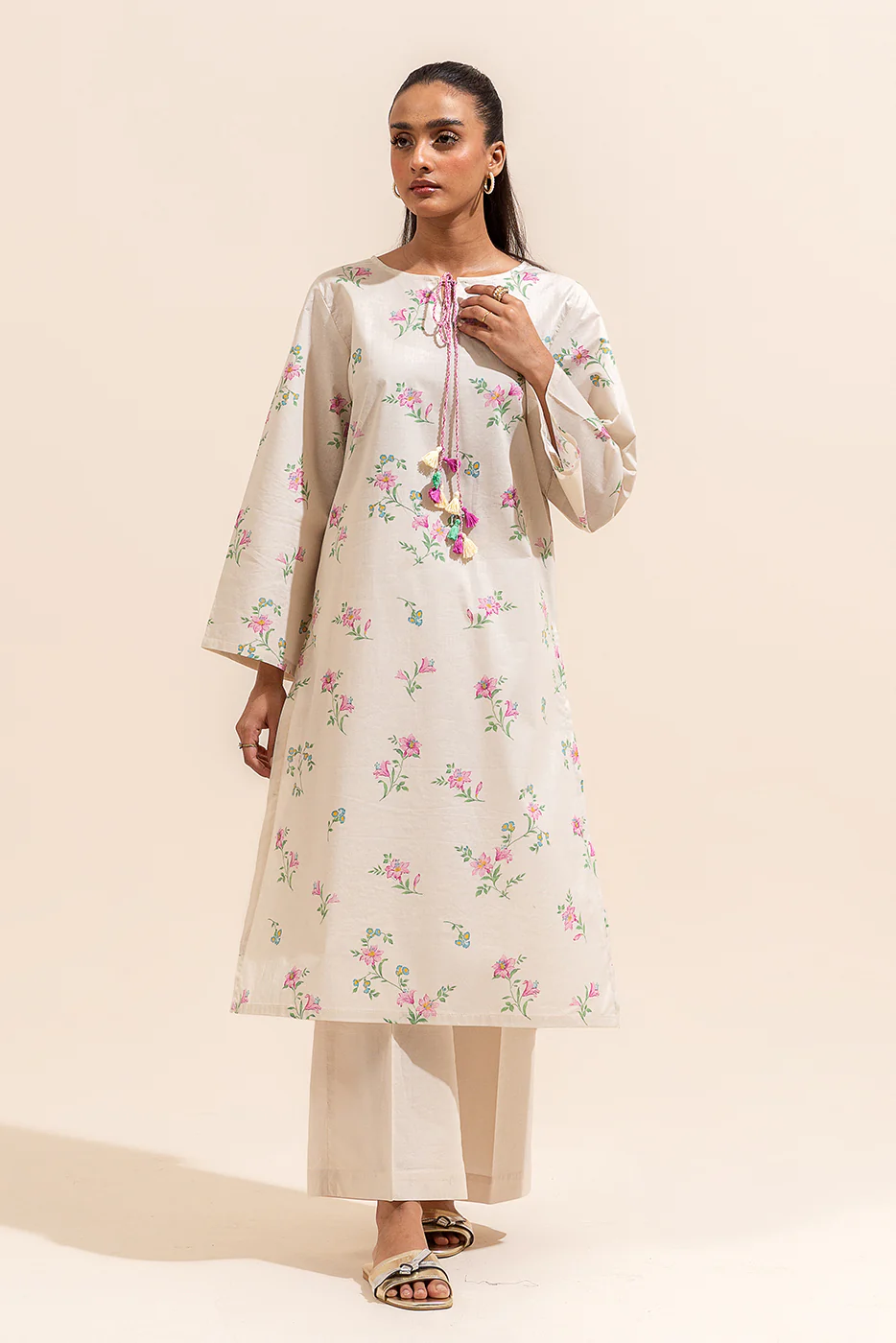 1 PIECE PRINTED LAWN SHIRT-HEAVENLY BLUSH (UNSTITCHED) - Image 3