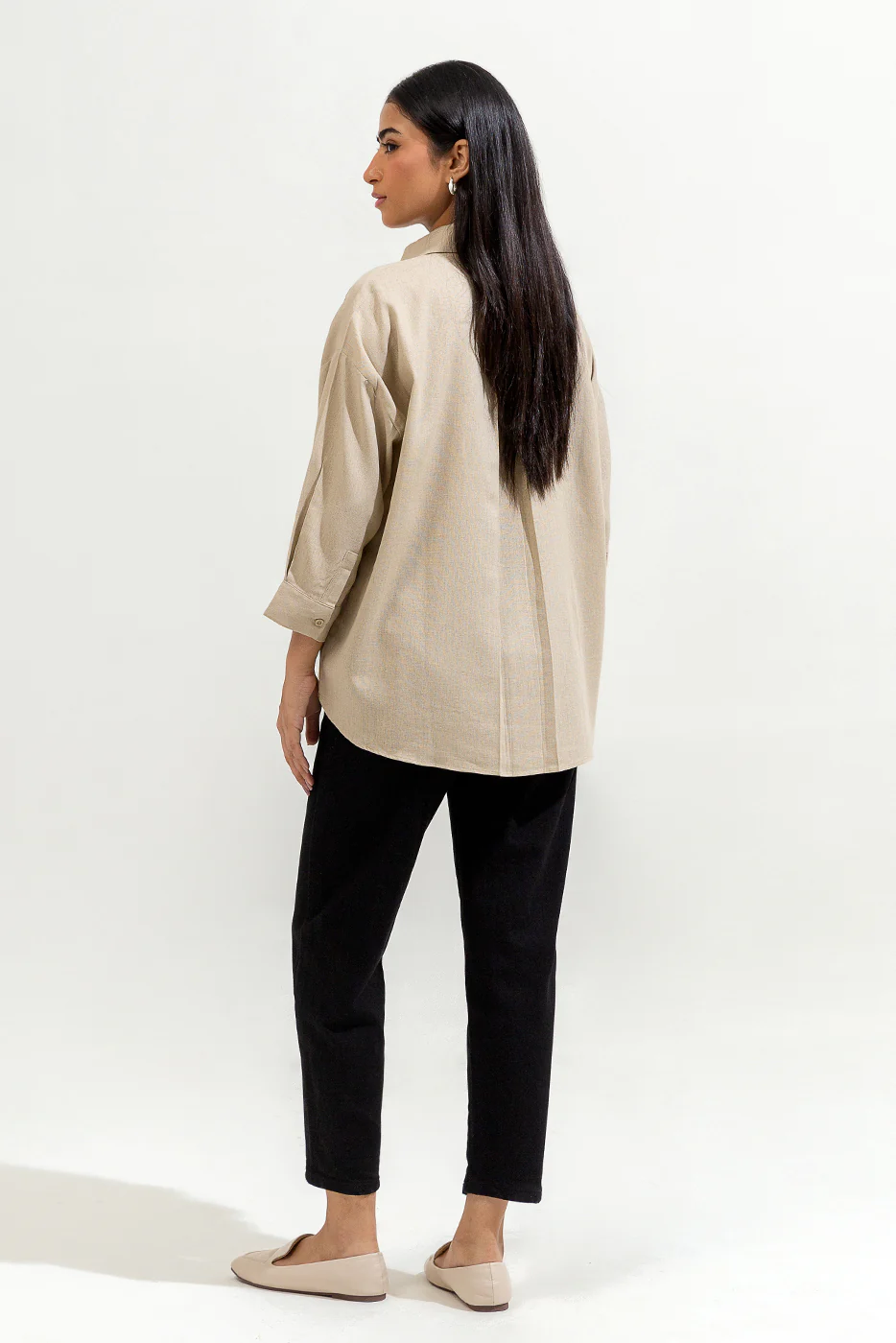 LOOSE FIT COLLAR SHIRT - Image 3