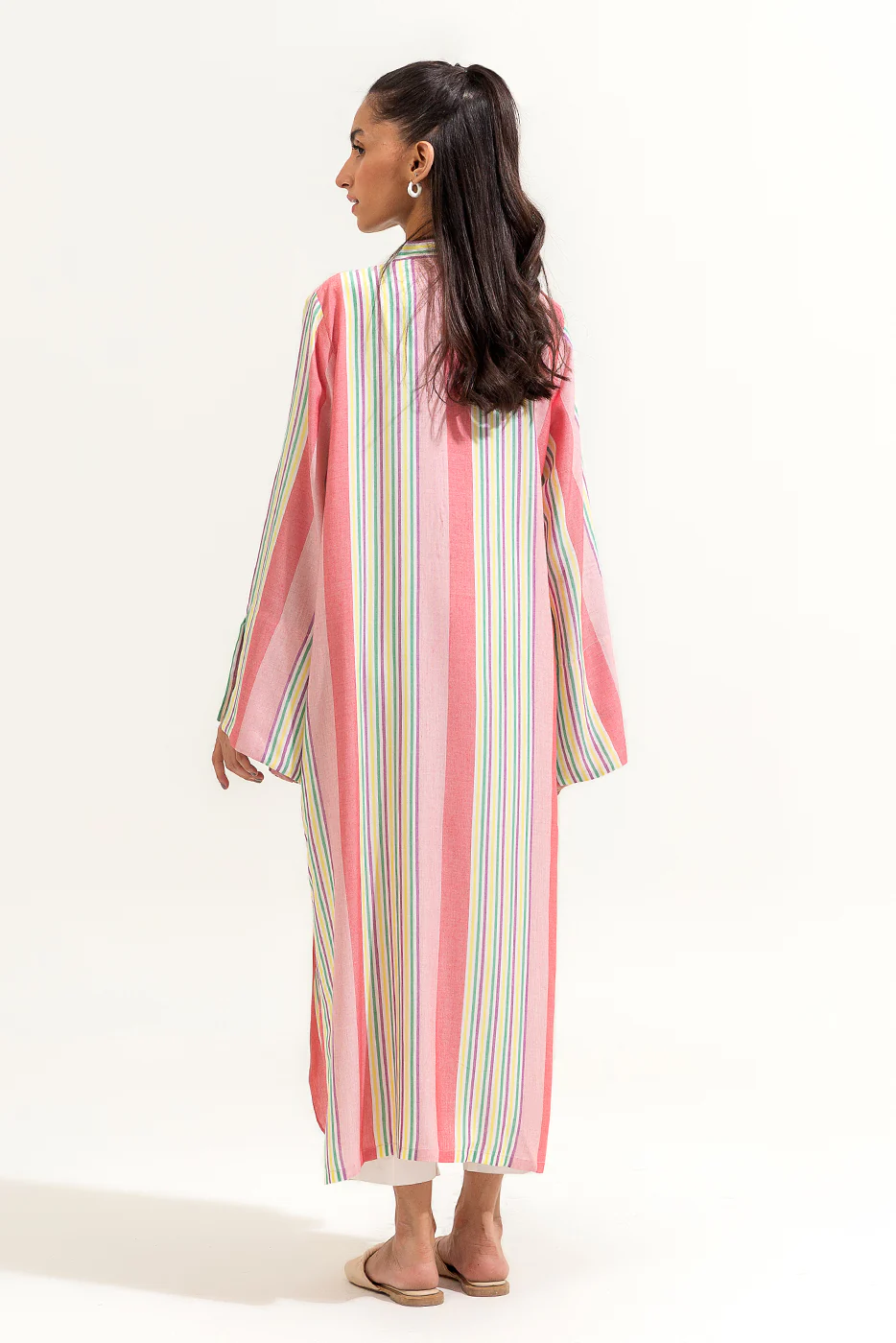 BASIC YARN DYED SHIRT (PRET) - Image 3