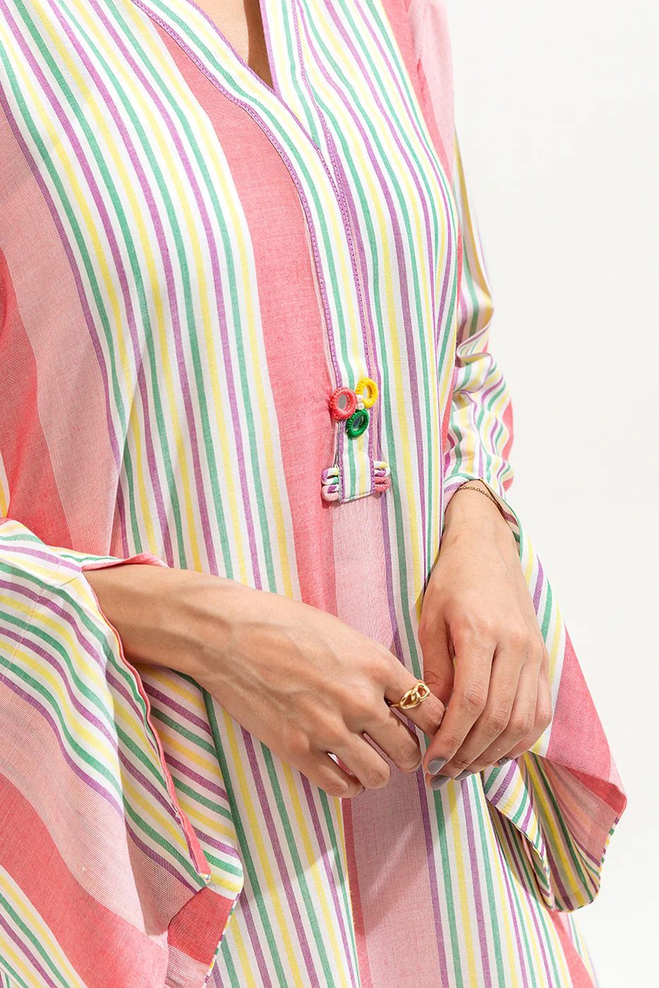BASIC YARN DYED SHIRT (PRET) - Image 4