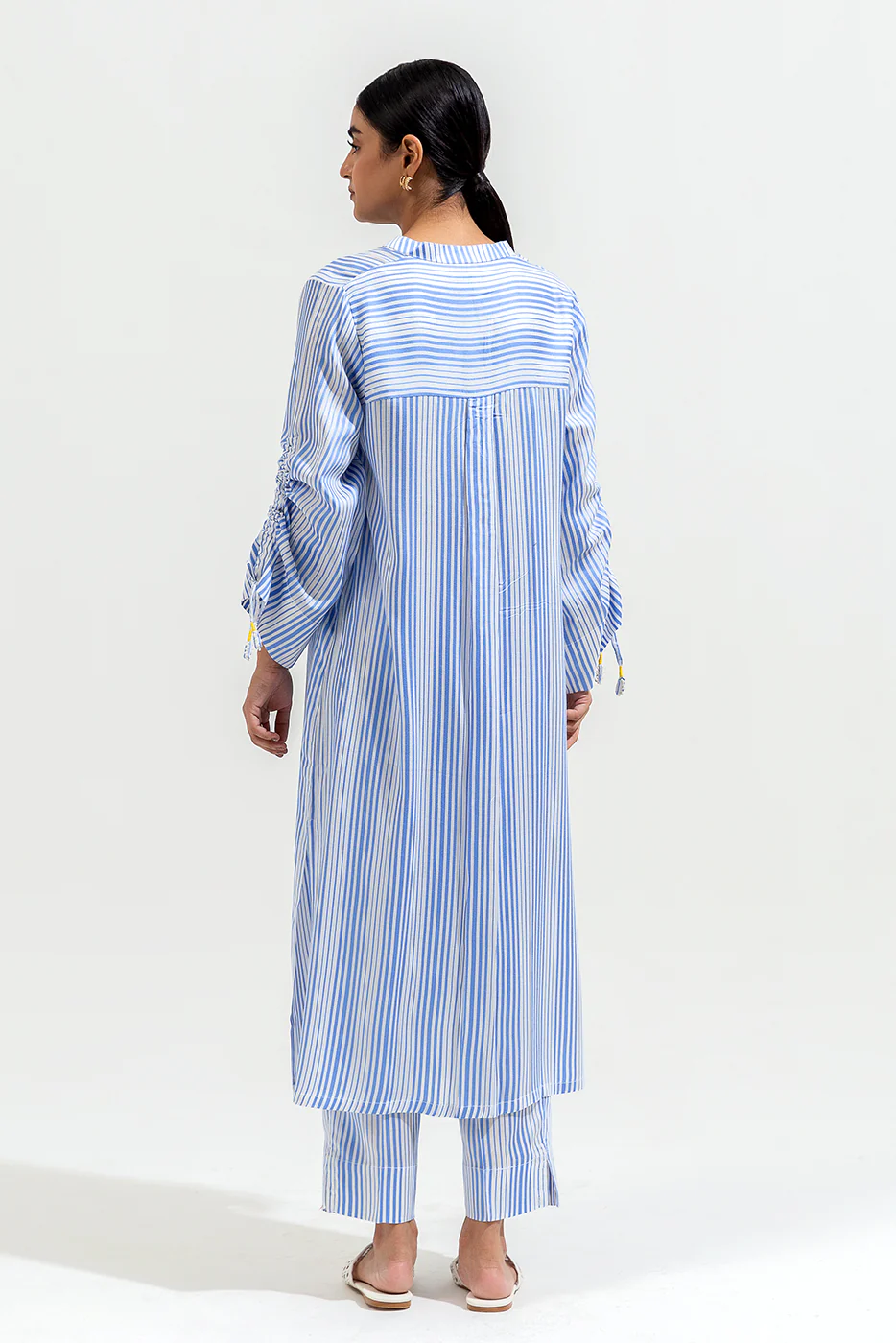 2 PIECE BASIC YARN DYED SUIT (PRET) - Image 4