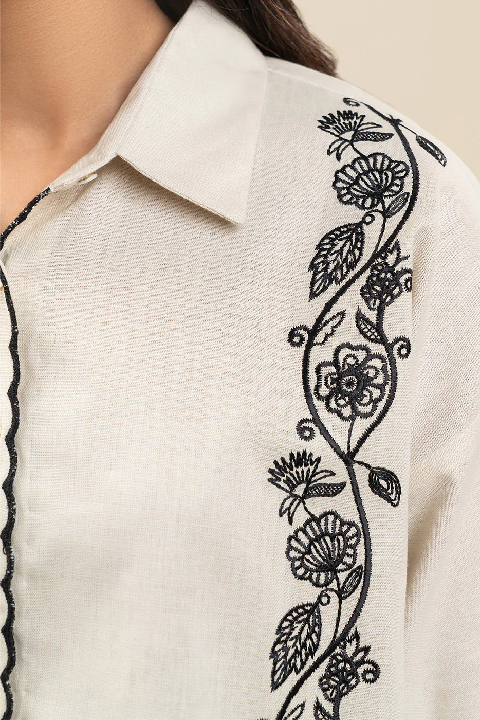 EMBROIDERED CO-ORD SET - Image 6